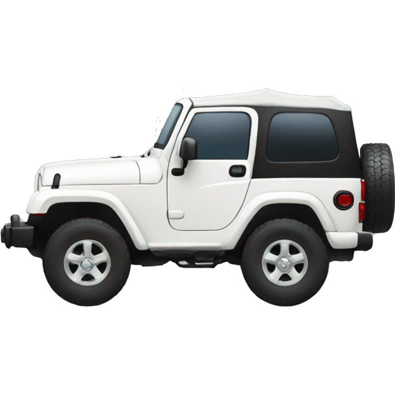 white jeep emoji