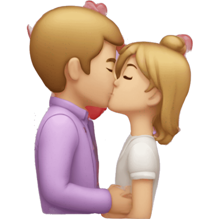 kissing emoji