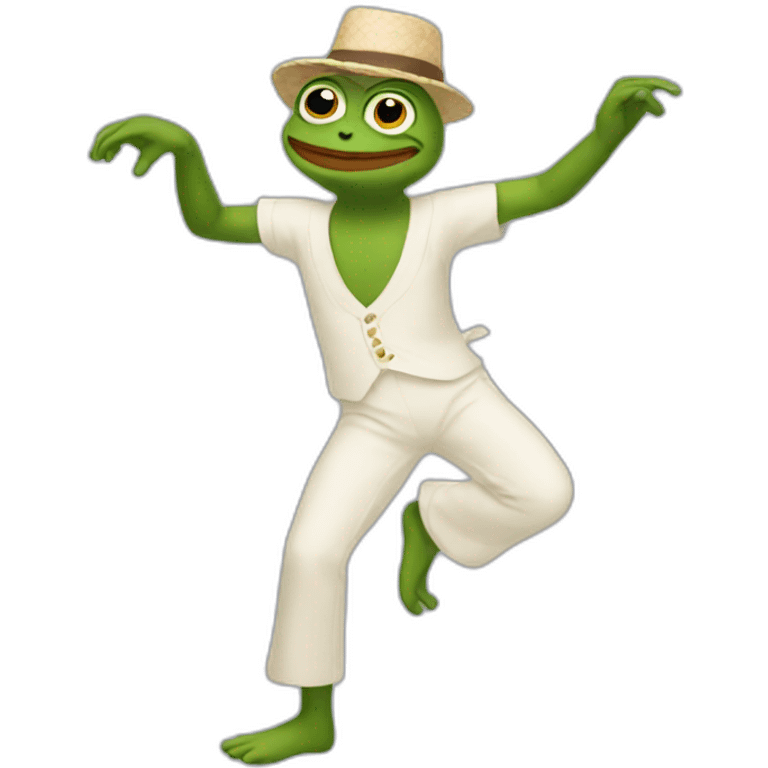 Pepe dancing emoji