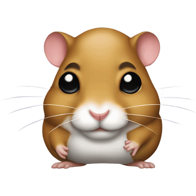 Gangster hampster  emoji