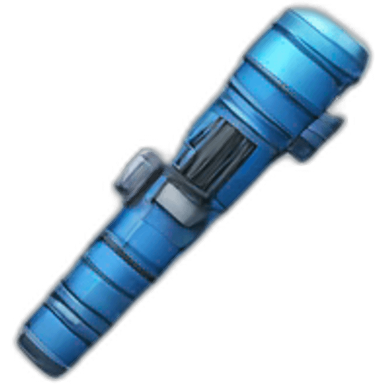 Star Wars lightsaber blue emoji