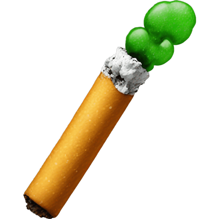 green ciggarette emoji