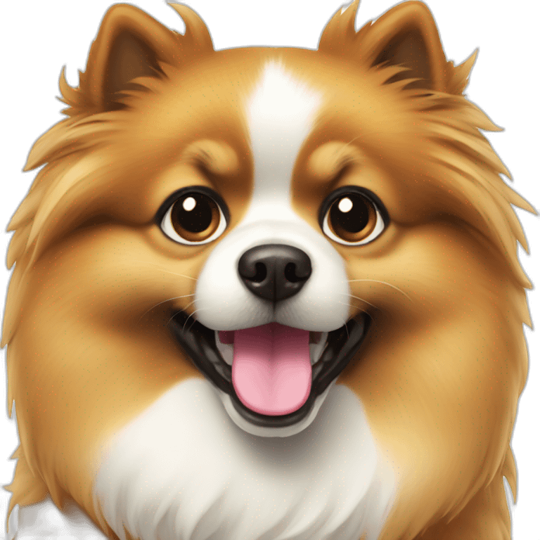 Dog pomerania emoji