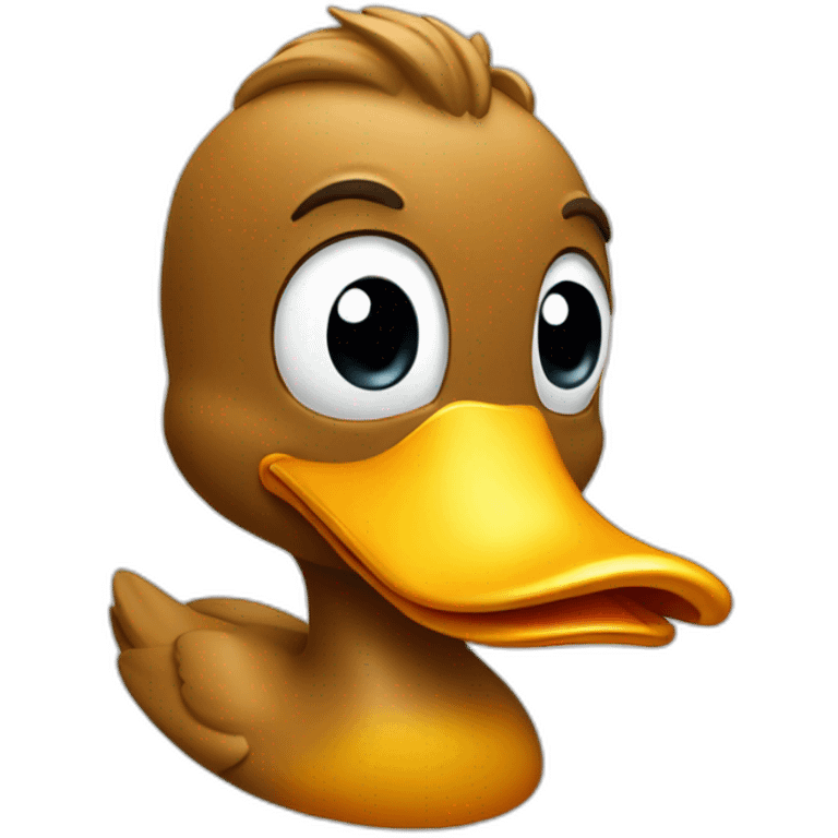 hip pop duck emoji