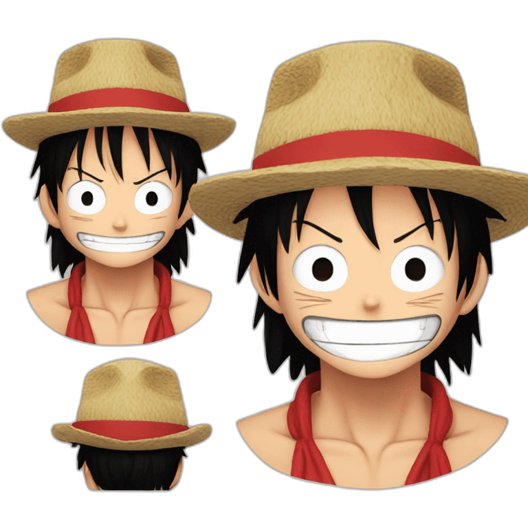 Monkey D Luffy emoji