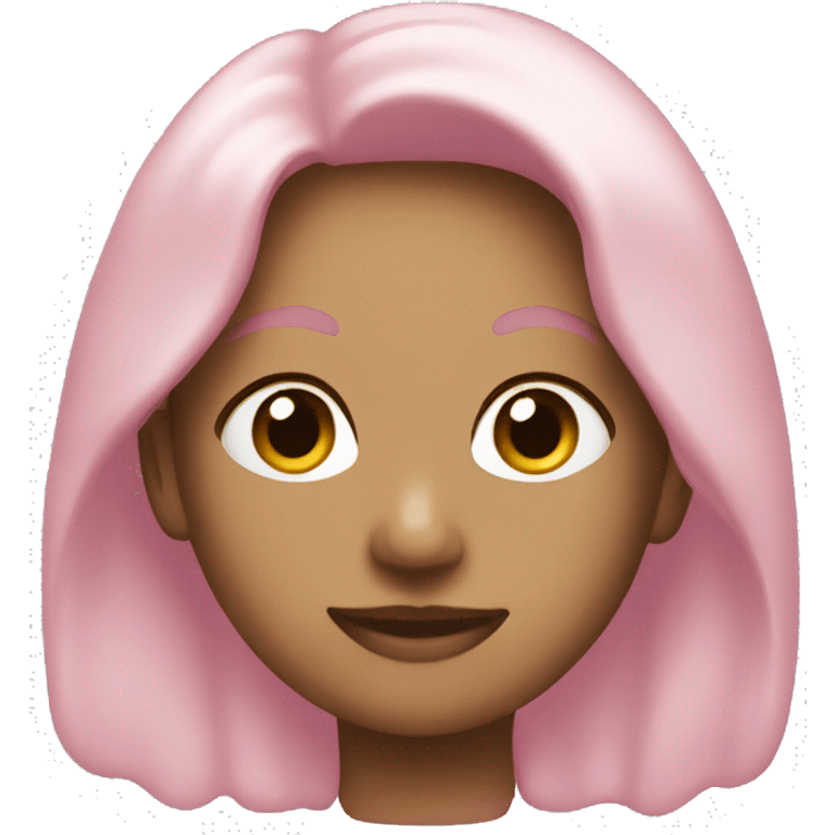 light pink blw emoji