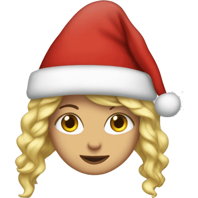 shakira as santa claus emoji