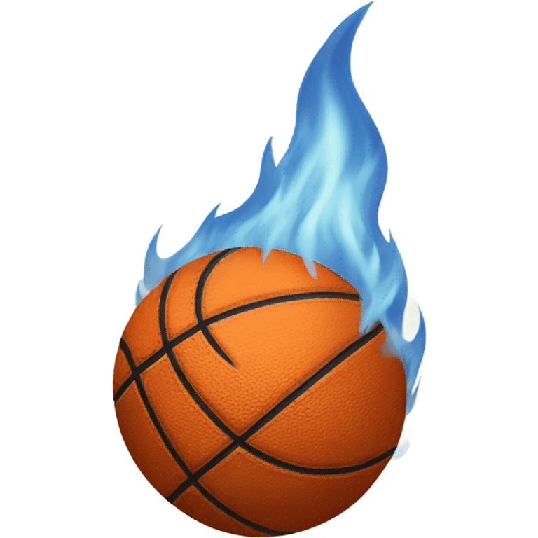 Fire basketball  emoji