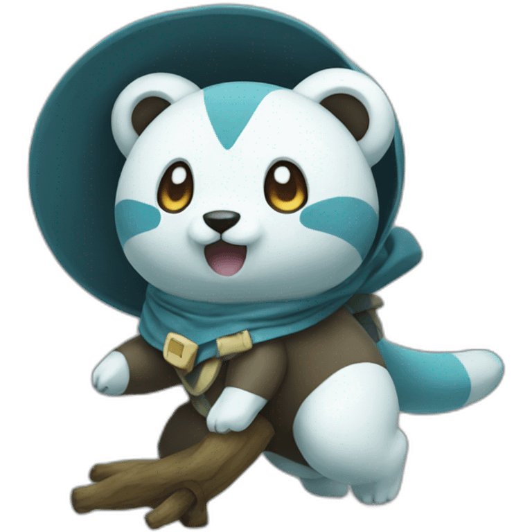 oshawott halloween emoji