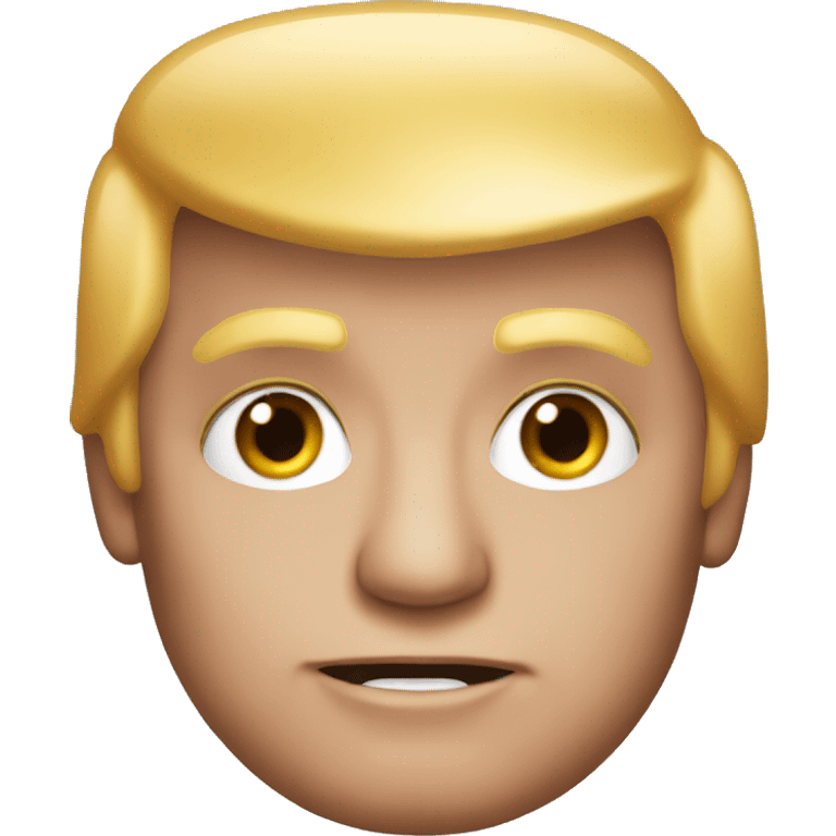 donald trump with makeup on emoji