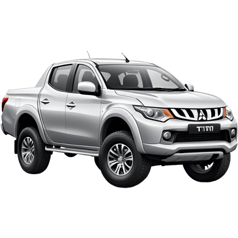 Mitsubishi Triton - Mitsubishi (Model Year: 2023) (Iconic colour: Silver) emoji