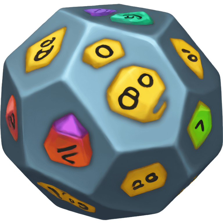 D20 dicce emoji