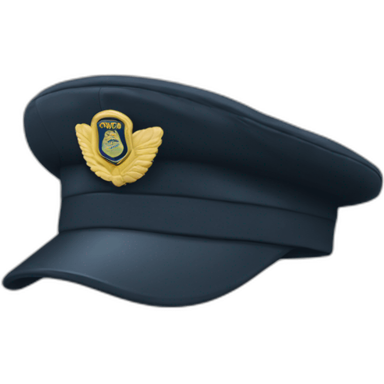 Military police cap emoji