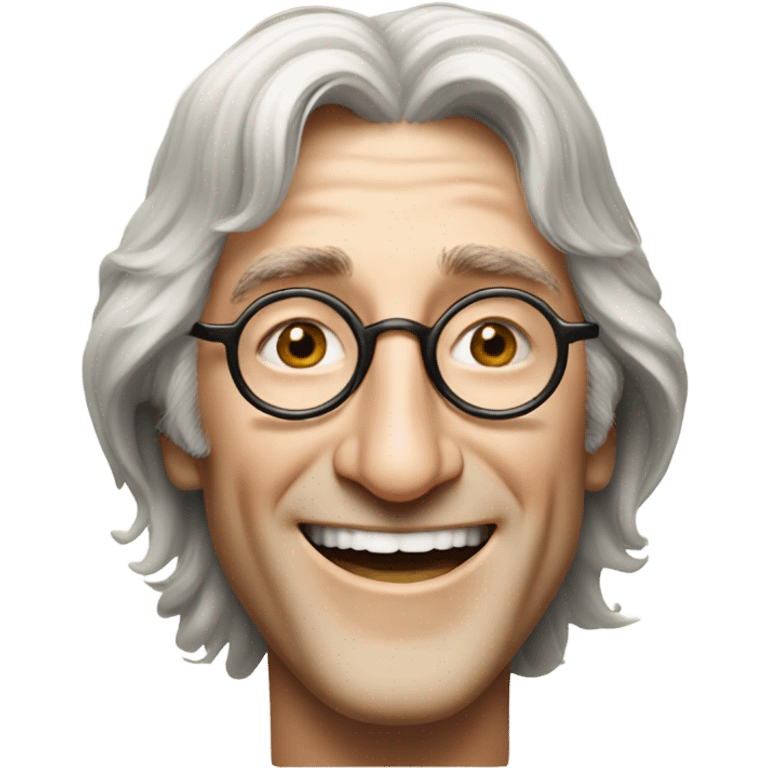 john lennon smiling emoji