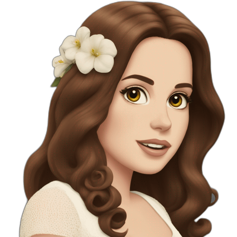 Lana del rey nfr emoji