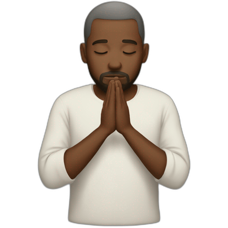 man praying emoji