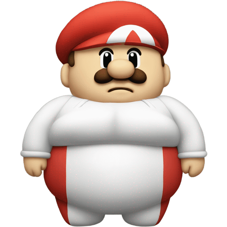 Fat mario Body emoji