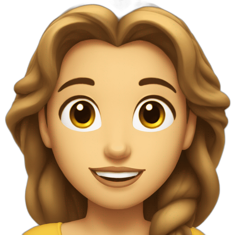 Beauty and the beast emoji