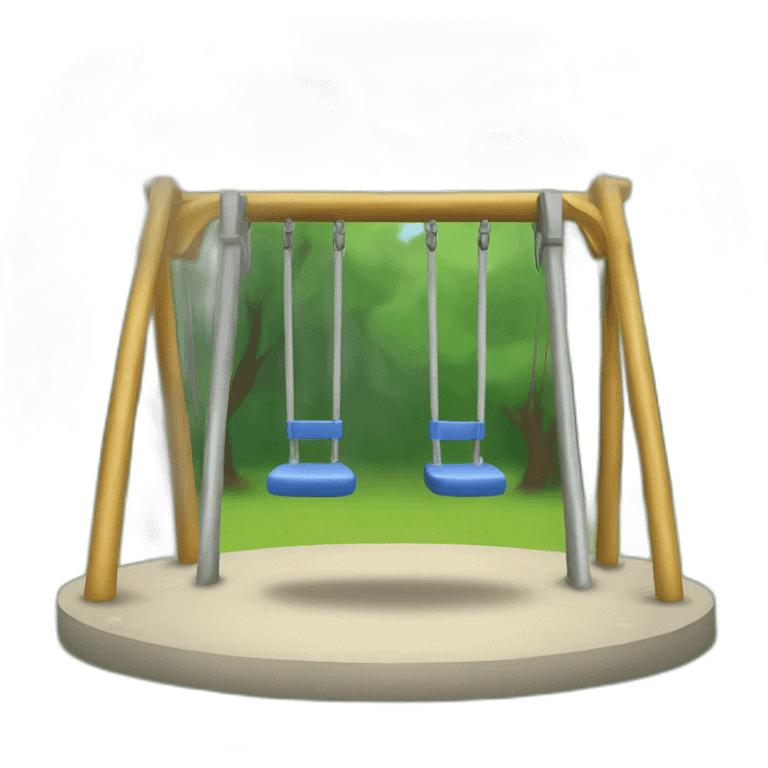 Park with swings emoji