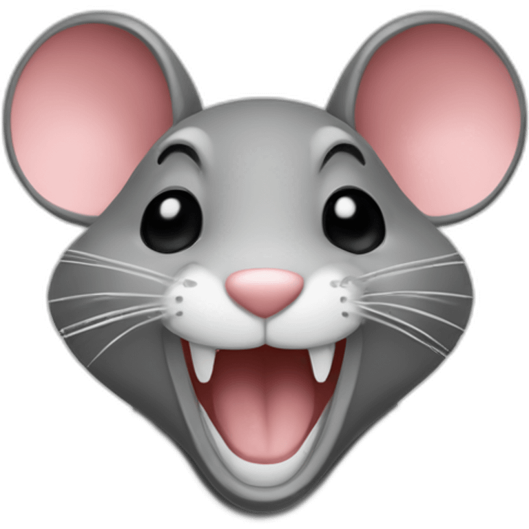 un souris model O de chez glorouis emoji