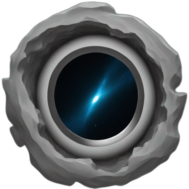 black hole space emoji