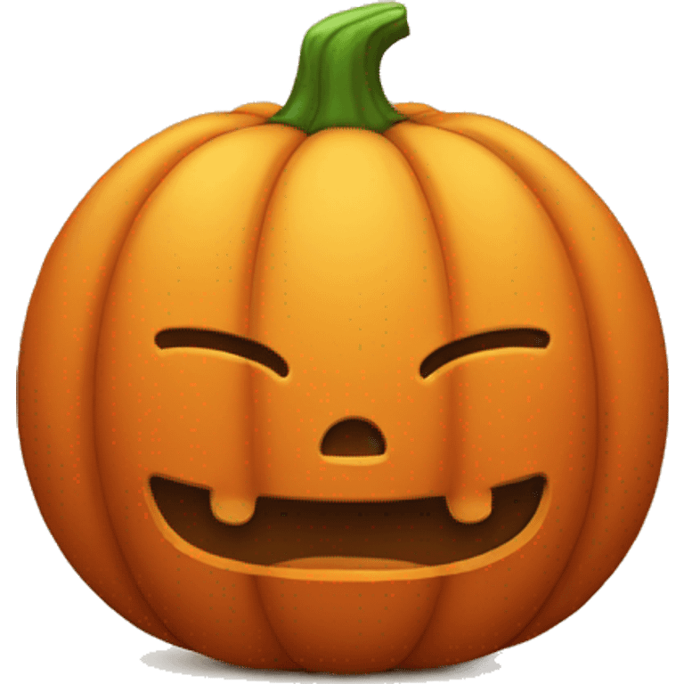 Cute Pumpkin emoji