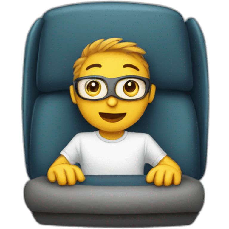 ferdin tech watching movies emoji