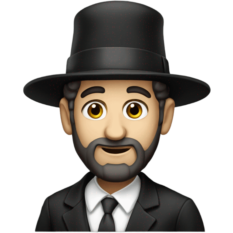 Hasidic Jewish man emoji