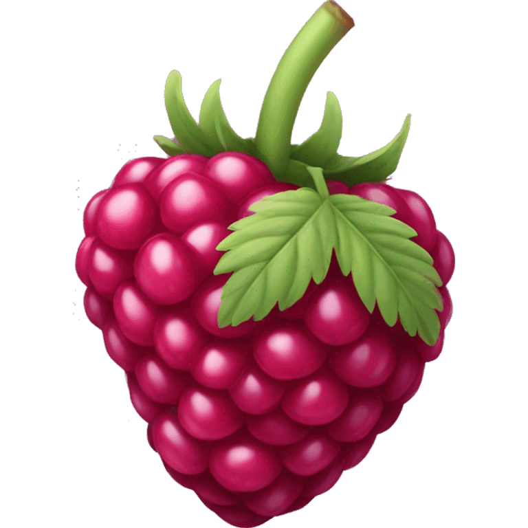 one single raspberry emoji