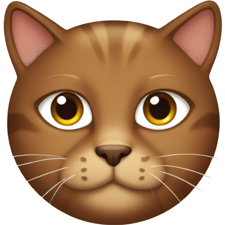 brown cat emoji