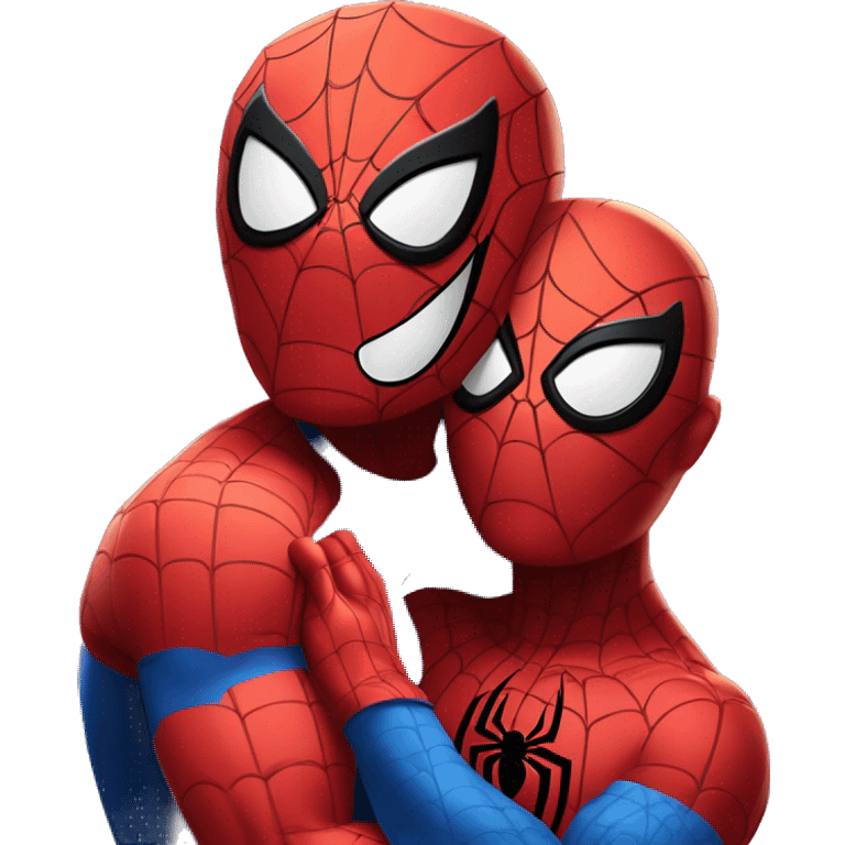 Spider-Man hug chalie-brawl-stars emoji