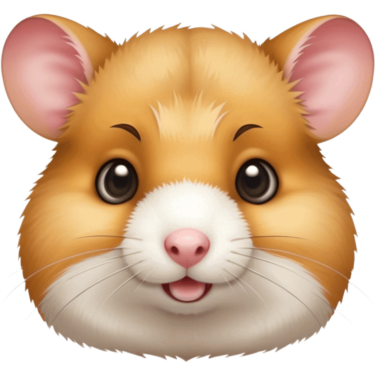 A high hamster emoji