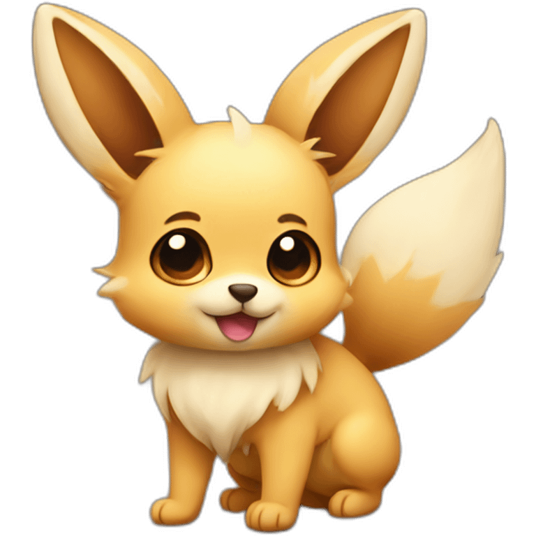 Cute evee emoji