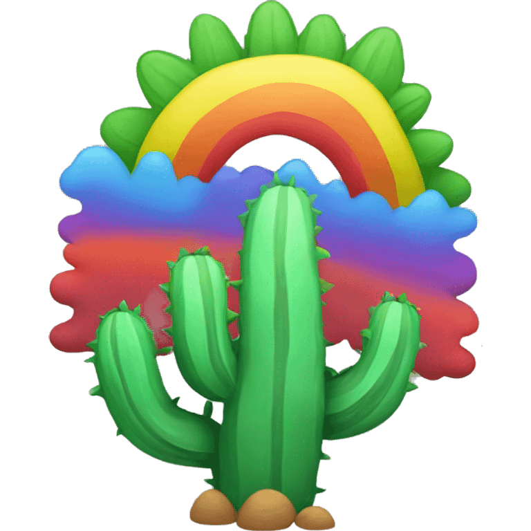 Rainbow 🌵 emoji