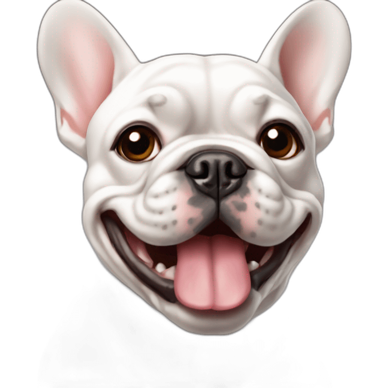 french bulldog  emoji