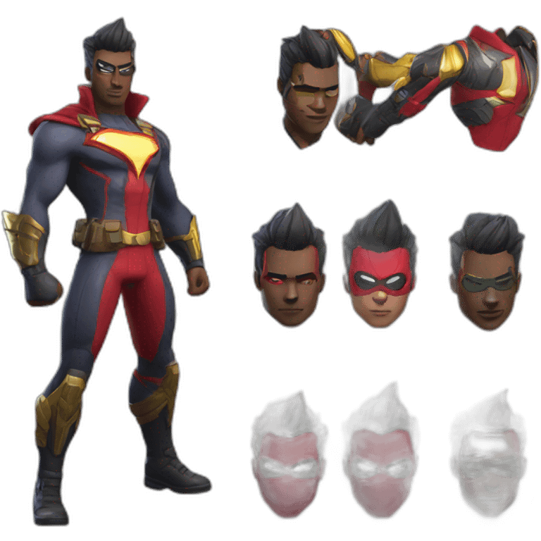 Super hero skin fortnite emoji