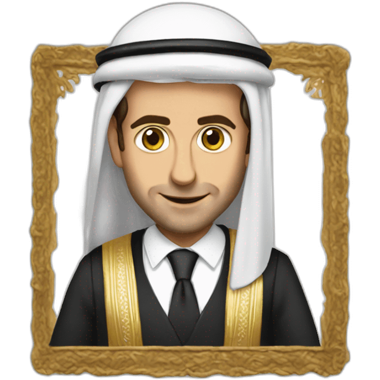 Macron arab emoji