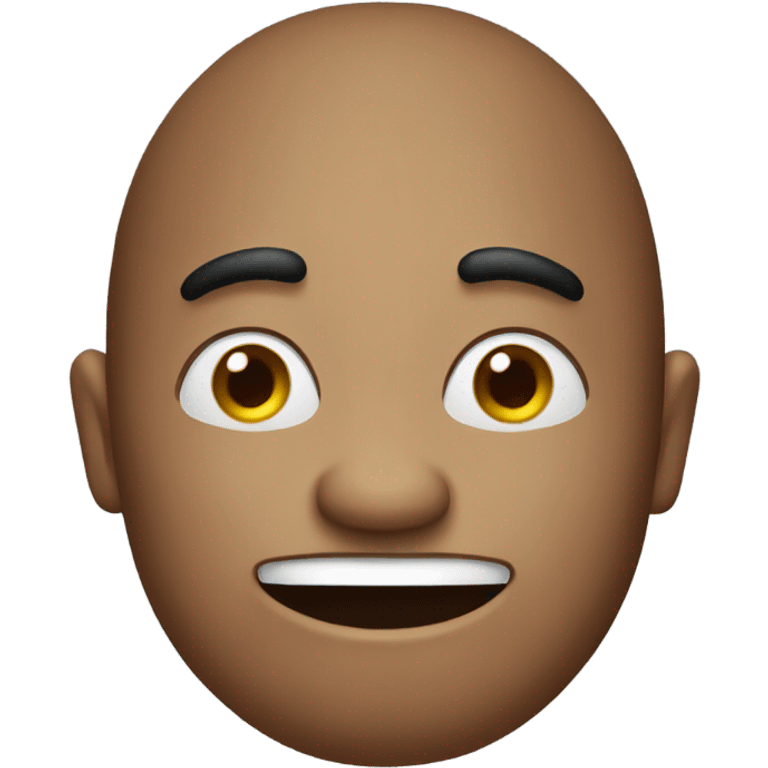 Bean man emoji