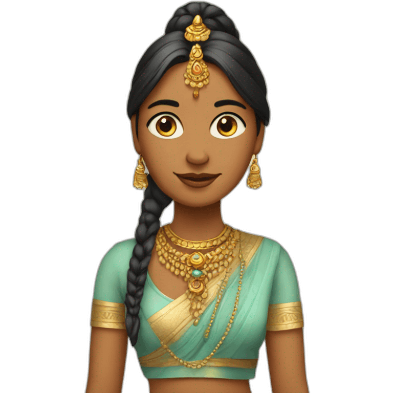 Femme indienne emoji