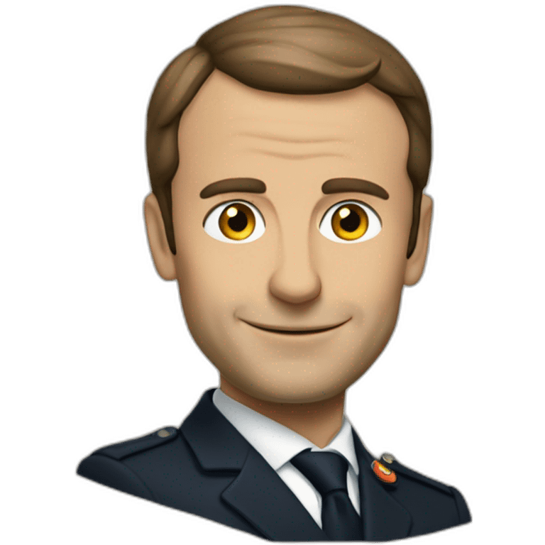 Macron étonné emoji