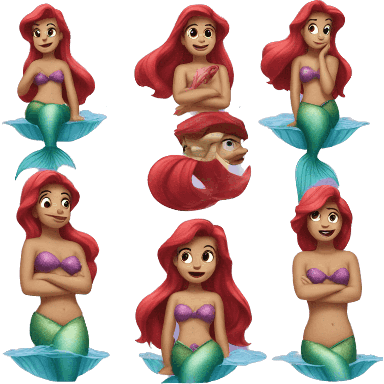 The Little Mermaid emoji