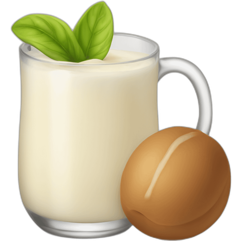 Jus à côté du lait emoji