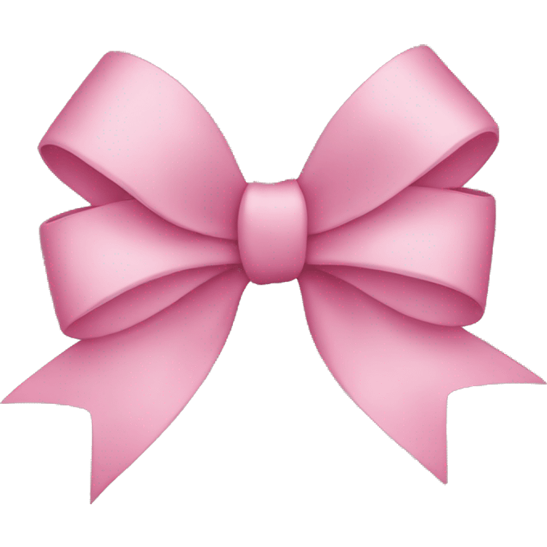 pink thin bow emoji