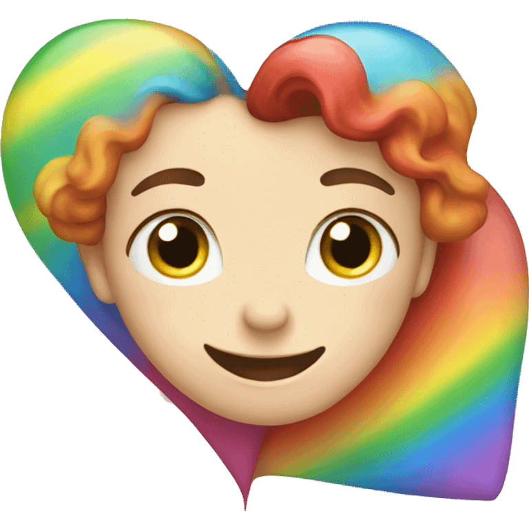 rainbow heart emoji