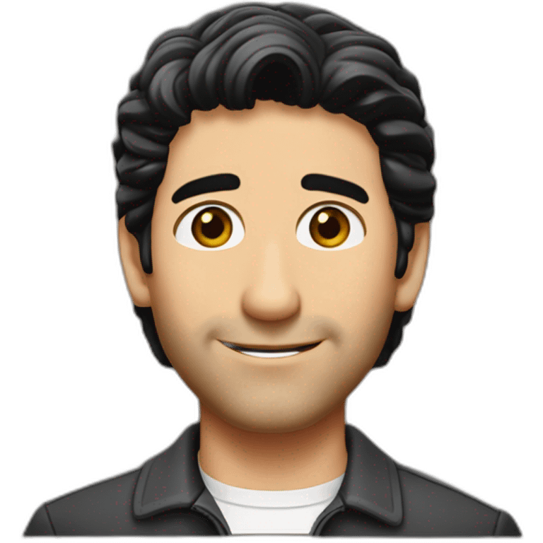 Ross geller from friends tv show emoji