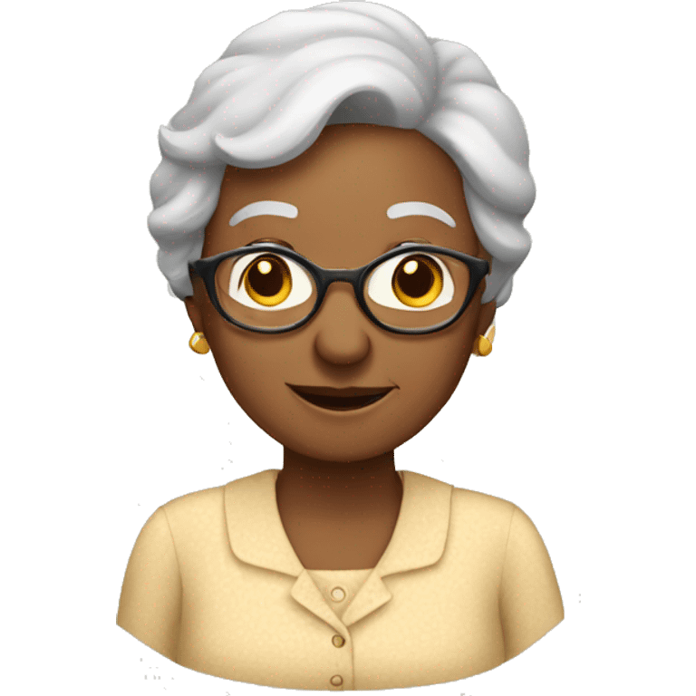 grandma and grandpa  emoji