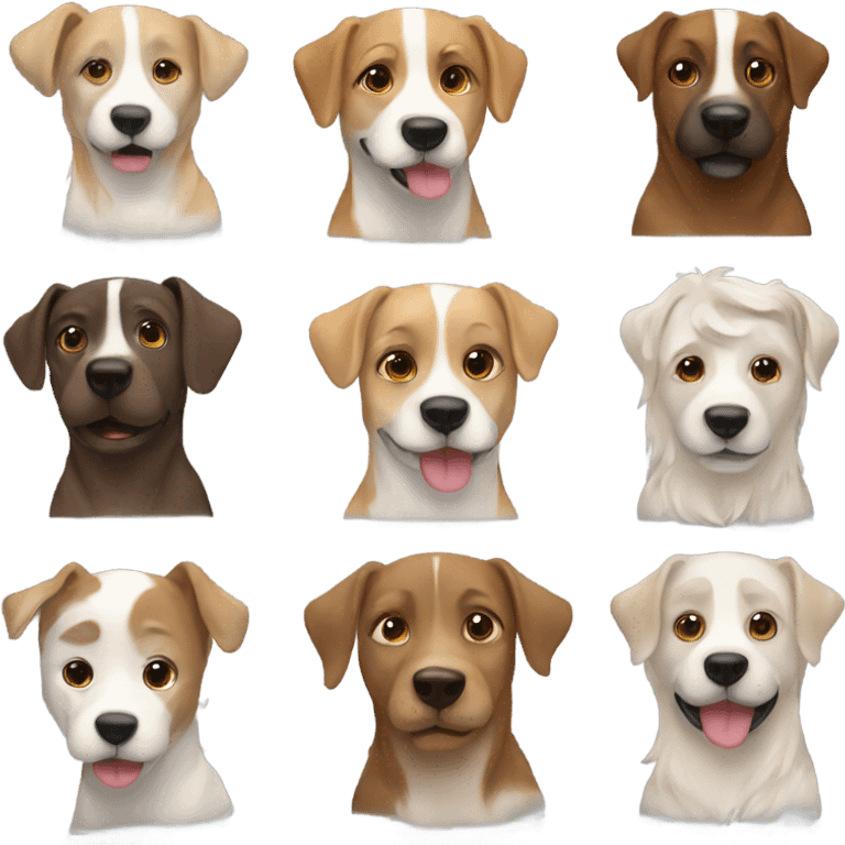 Rescue dogs emoji