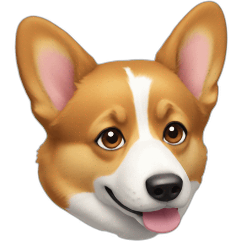 corgi sideways emoji