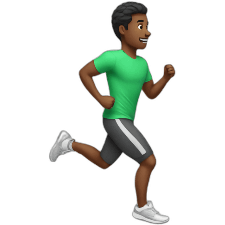 person jogging emoji