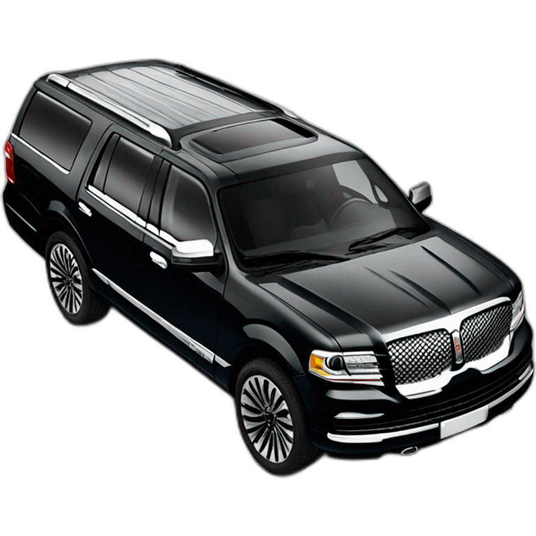 CAR Lincoln Navigator BLACK emoji